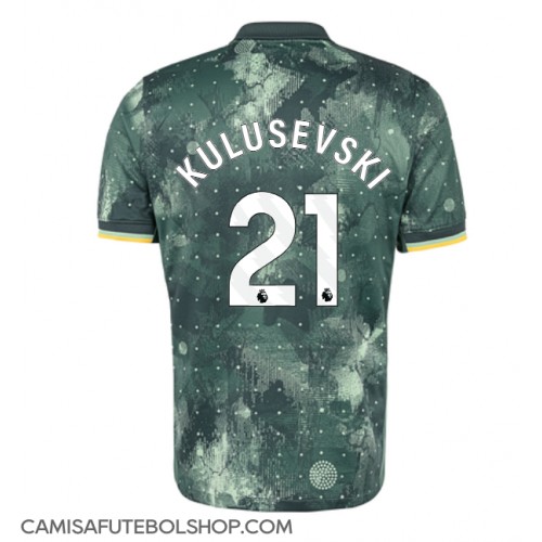 Camisa de time de futebol Tottenham Hotspur Dejan Kulusevski #21 Replicas 3º Equipamento 2024-25 Manga Curta